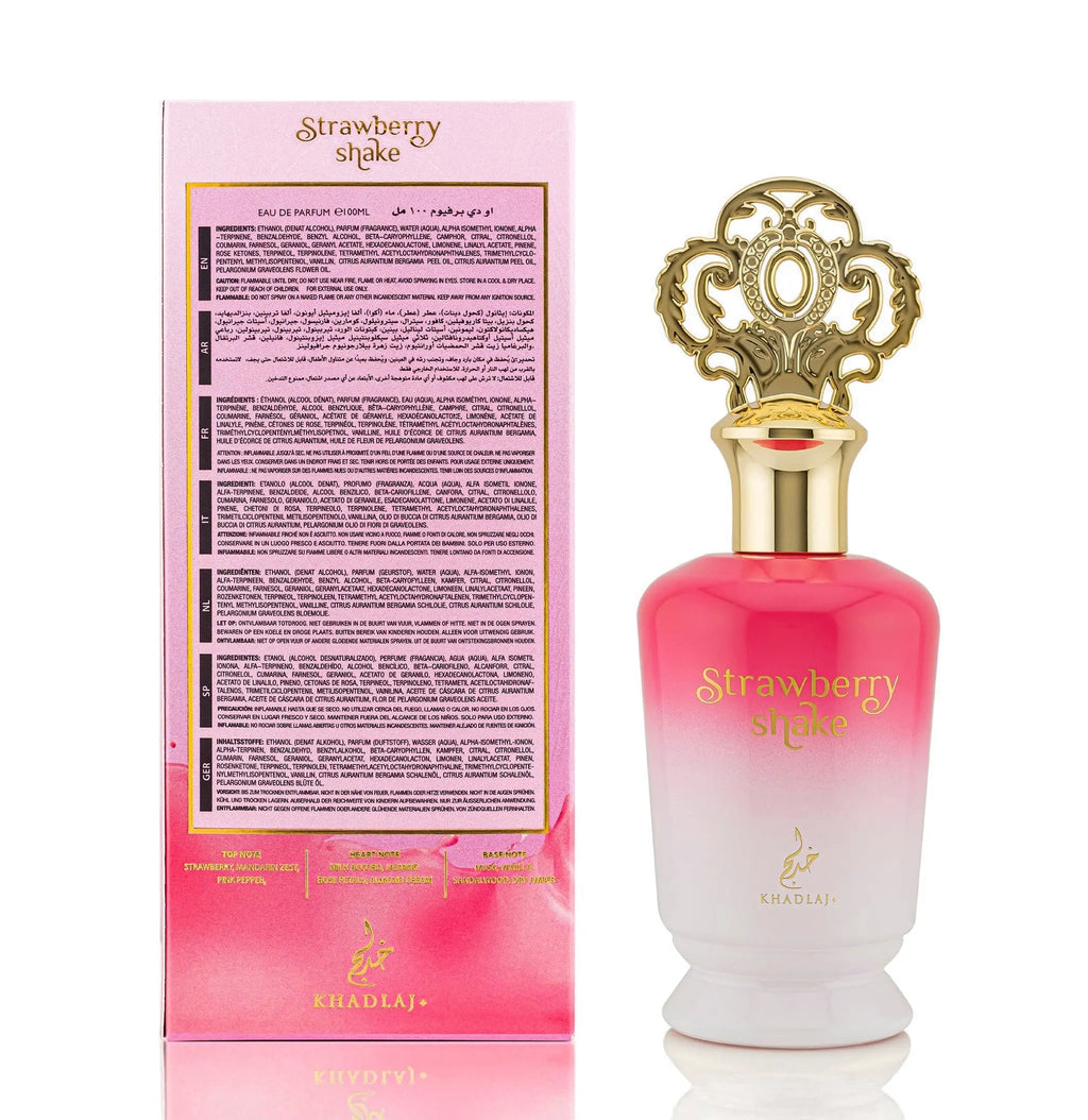 Strawberry Shake Perfume 100ml EDP Khadlaj | ScentSaver