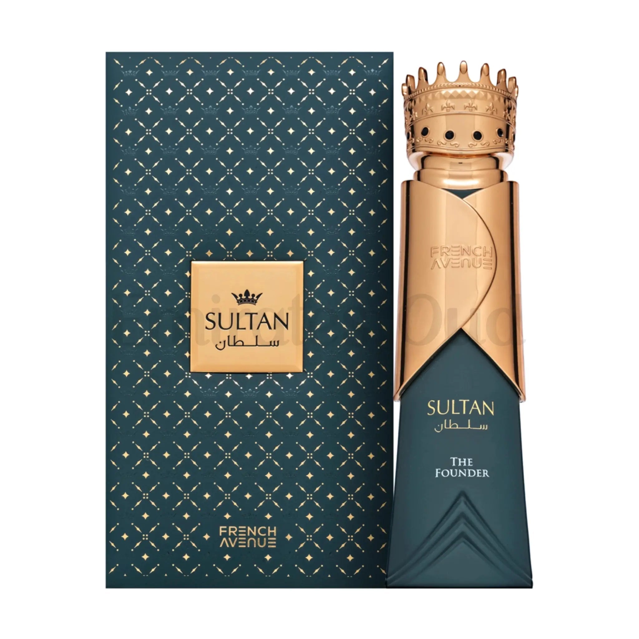 Sultan The Founder Perfume 80ml EDP French Avenue by Fragrance World | ScentSaver Main image