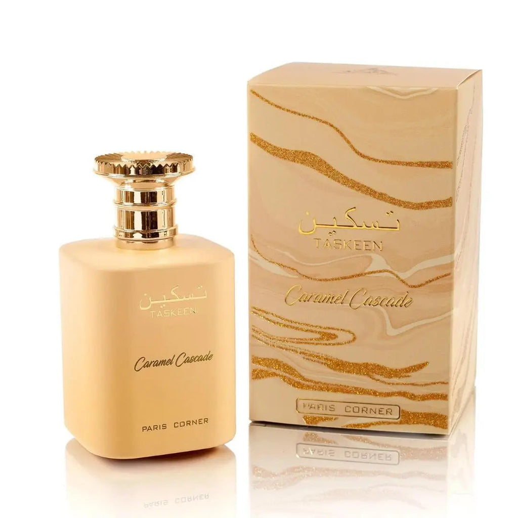 Taskeen Caramel Cascade Perfume 100ml EDP Paris Corner | ScentSaver