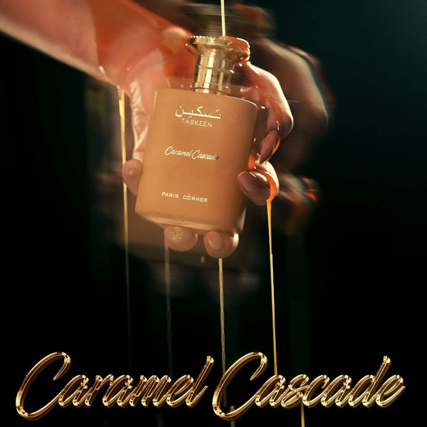Taskeen Caramel Cascade Perfume 100ml EDP Paris Corner | ScentSaver