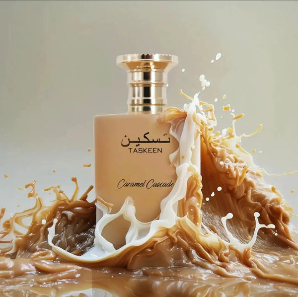 Taskeen Caramel Cascade Perfume 100ml EDP Paris Corner | ScentSaver