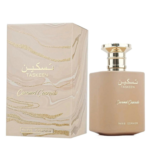 Taskeen Caramel Cascade Perfume 100ml EDP Paris Corner | ScentSaver