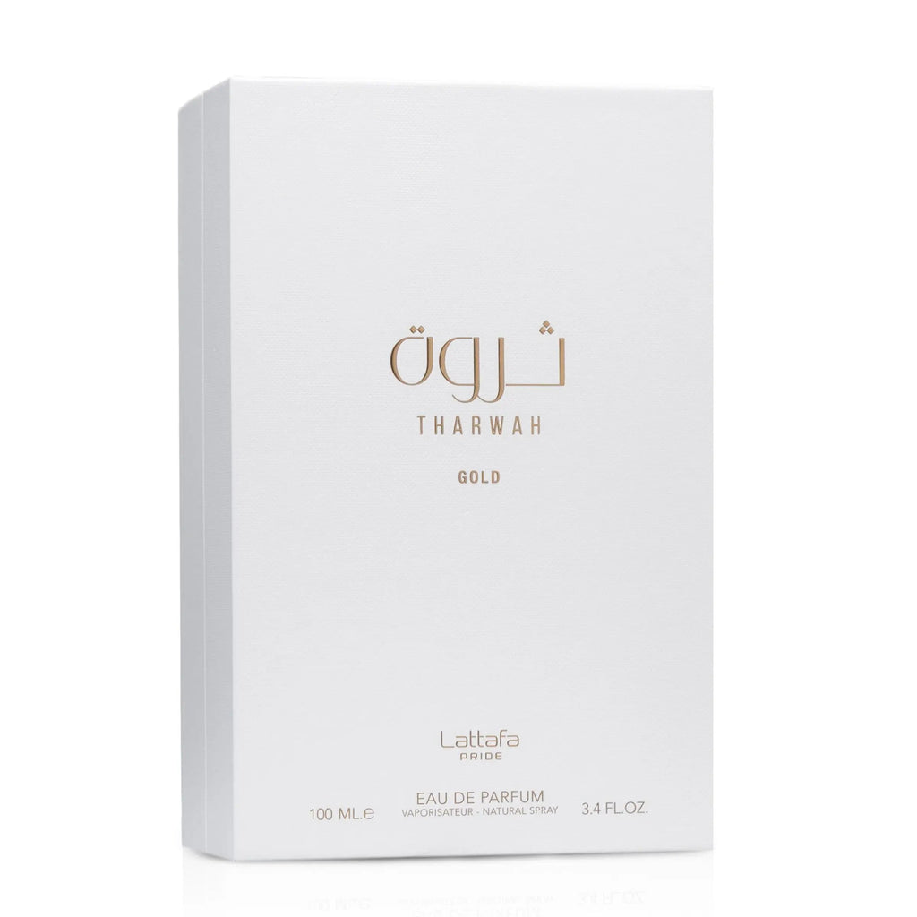 Tharwah Gold Perfume 100ml EDP Lattafa Pride | ScentSaver