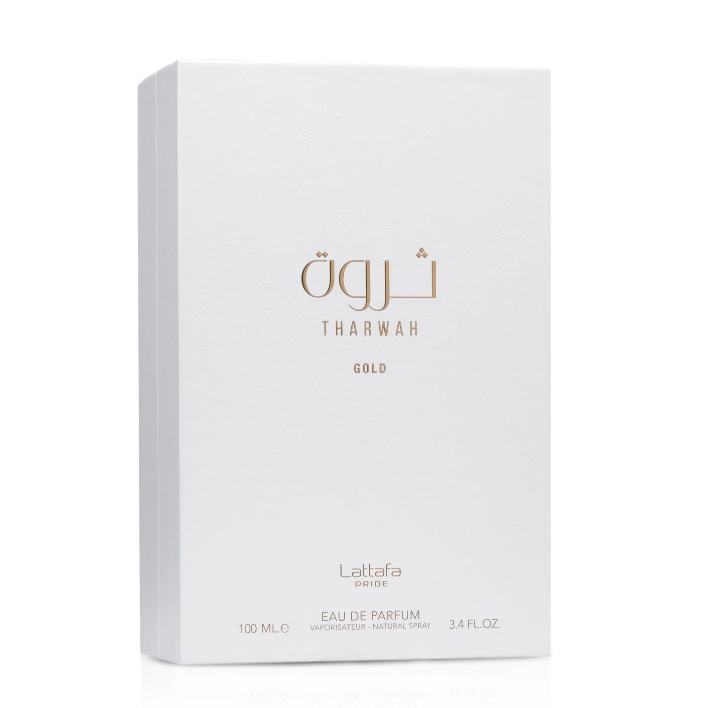 Tharwah Gold Perfume 100ml EDP Lattafa Pride | ScentSaver