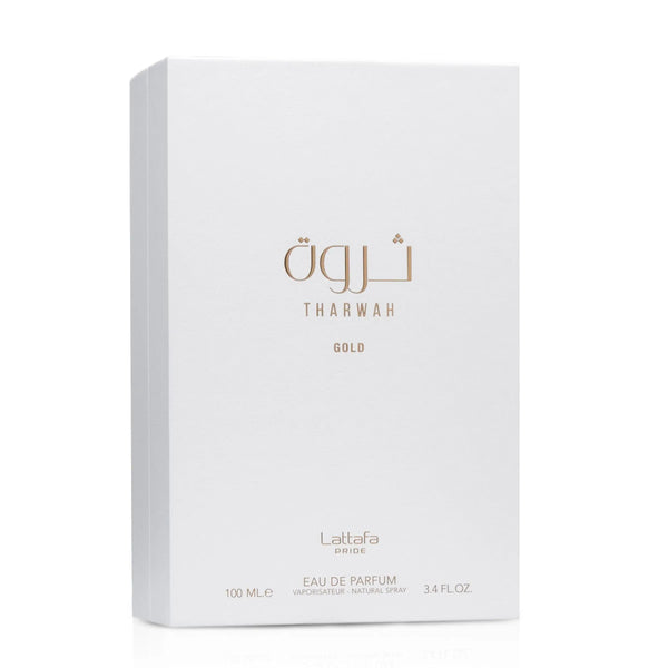 Tharwah Gold Perfume 100ml EDP Lattafa Pride | ScentSaver