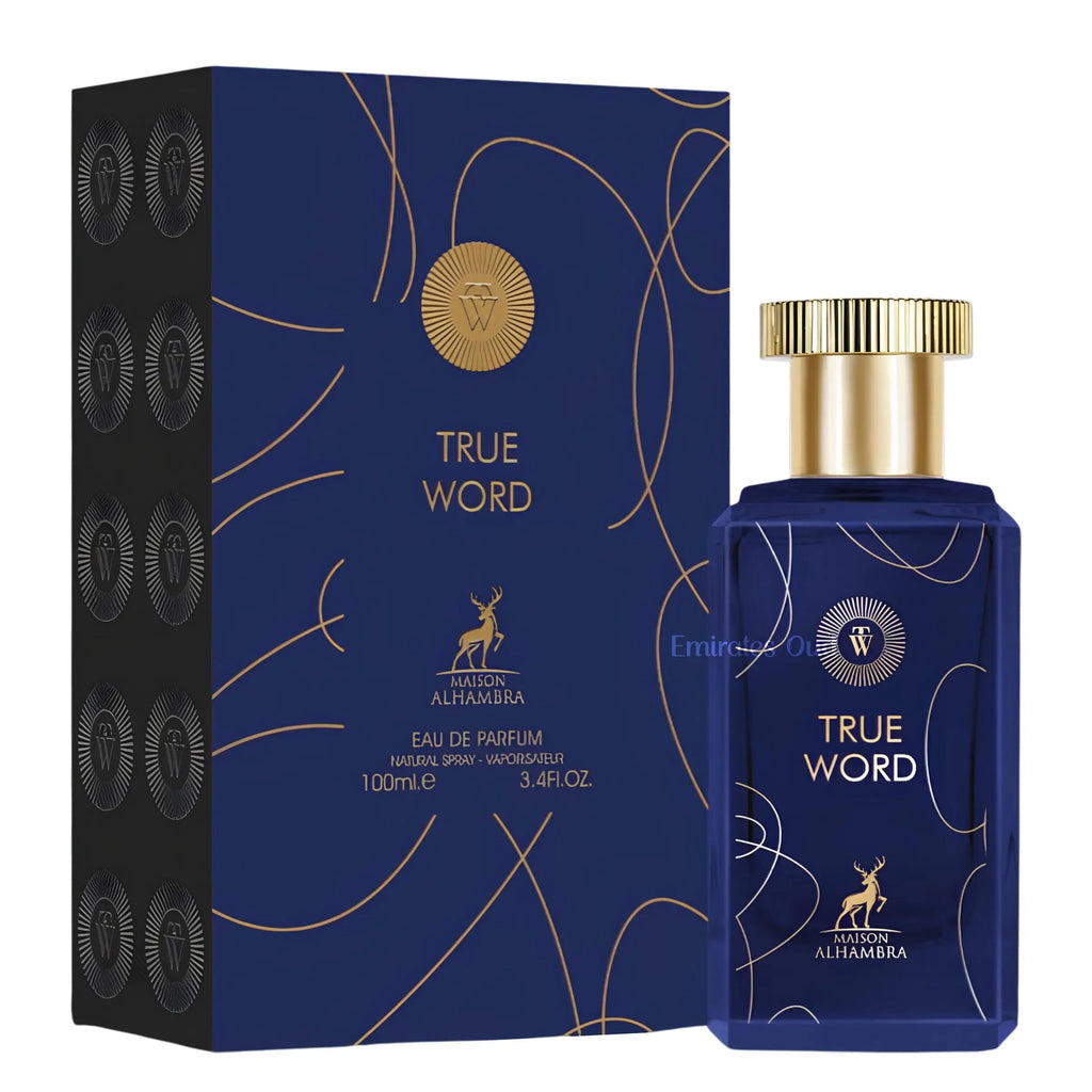 True Word Perfume 100ml EDP Maison Alhambra | ScentSaver