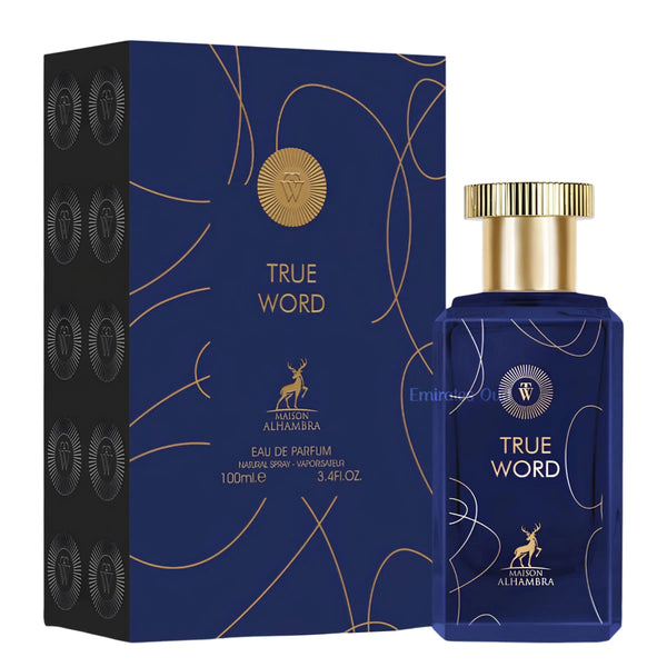 True Word Perfume 100ml EDP Maison Alhambra | ScentSaver