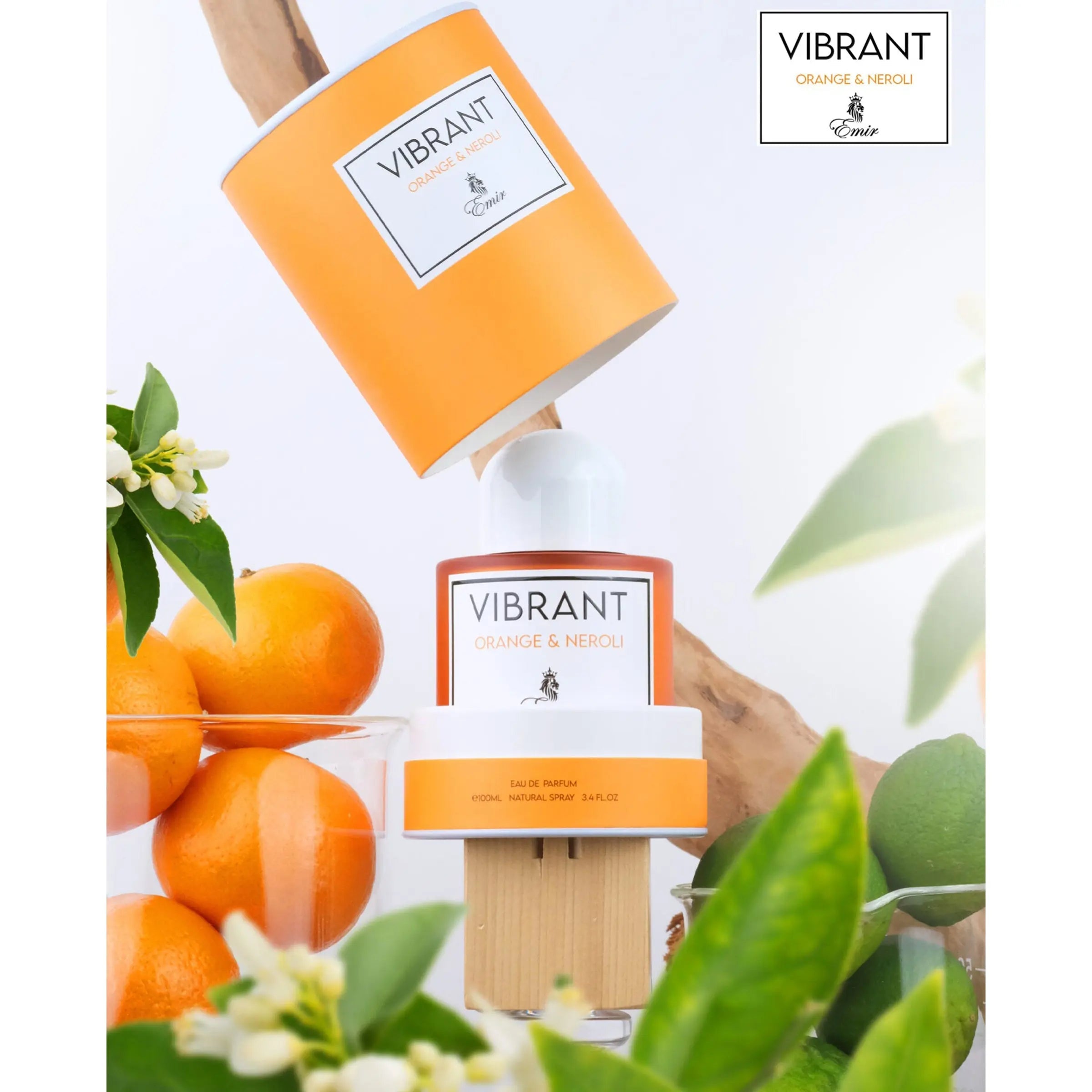 Vibrant Orange And Neroli Perfume 100ml EDP Emir by Paris Corner | ScentSaver
