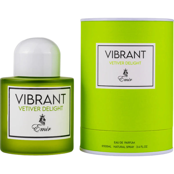 Vibrant Vetiver Delight Perfume 100ml EDP Emir by Paris Corner | ScentSaver