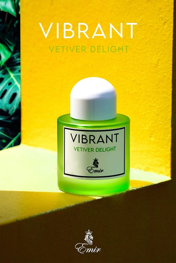 Vibrant Vetiver Delight Perfume 100ml EDP Emir by Paris Corner | ScentSaver