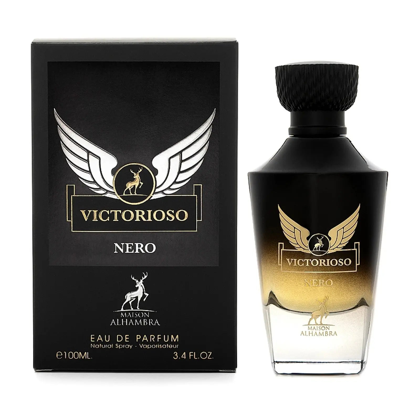 Victorioso Nero (Victory) Perfume 100ml EDP Maison Alhambra | ScentSaver Main image