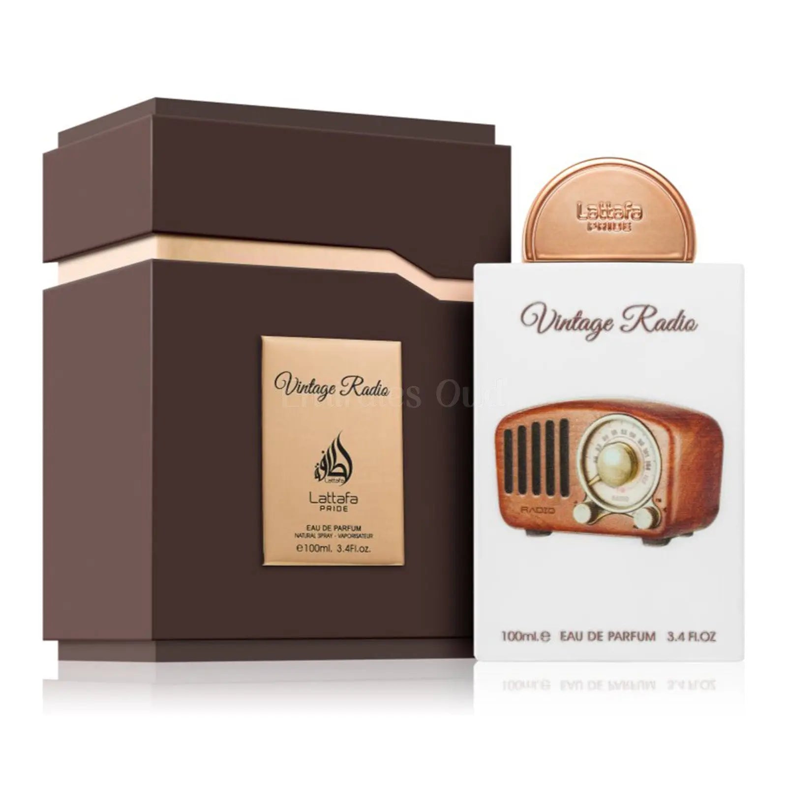 Vintage Radio Perfume 100ml EDP by Lattafa Pride | ScentSaver Main image