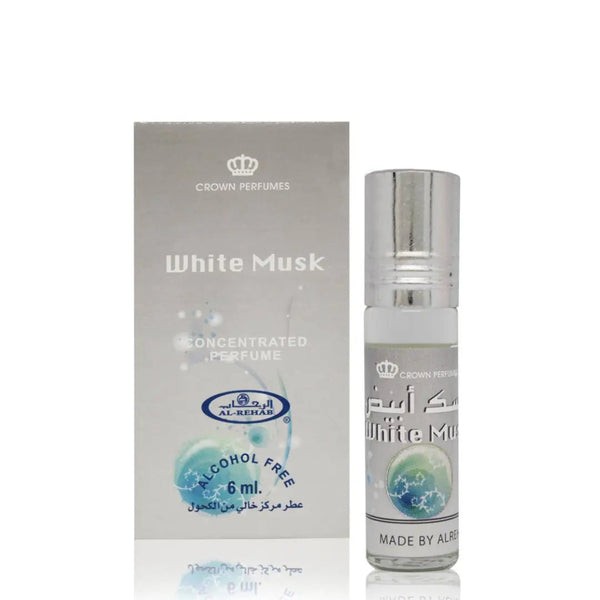 White Musk Perfume Oil 6ml Al Rehab | ScentSaver