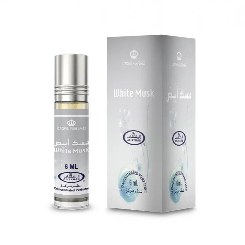 White Musk Perfume Oil 6ml Al Rehab | ScentSaver Main image