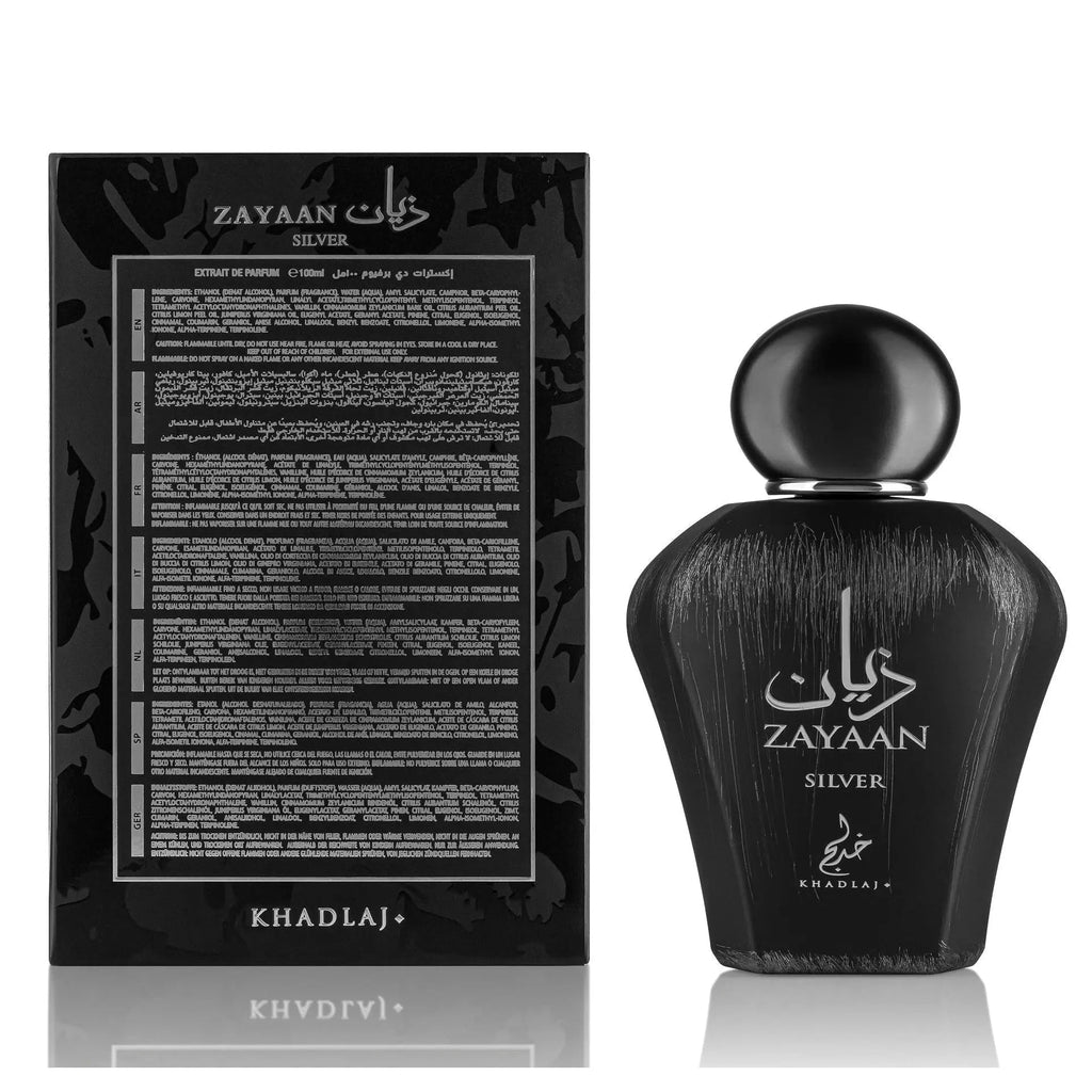 Zayaan Silver Perfume 100ml EDP Khadlaj | ScentSaver