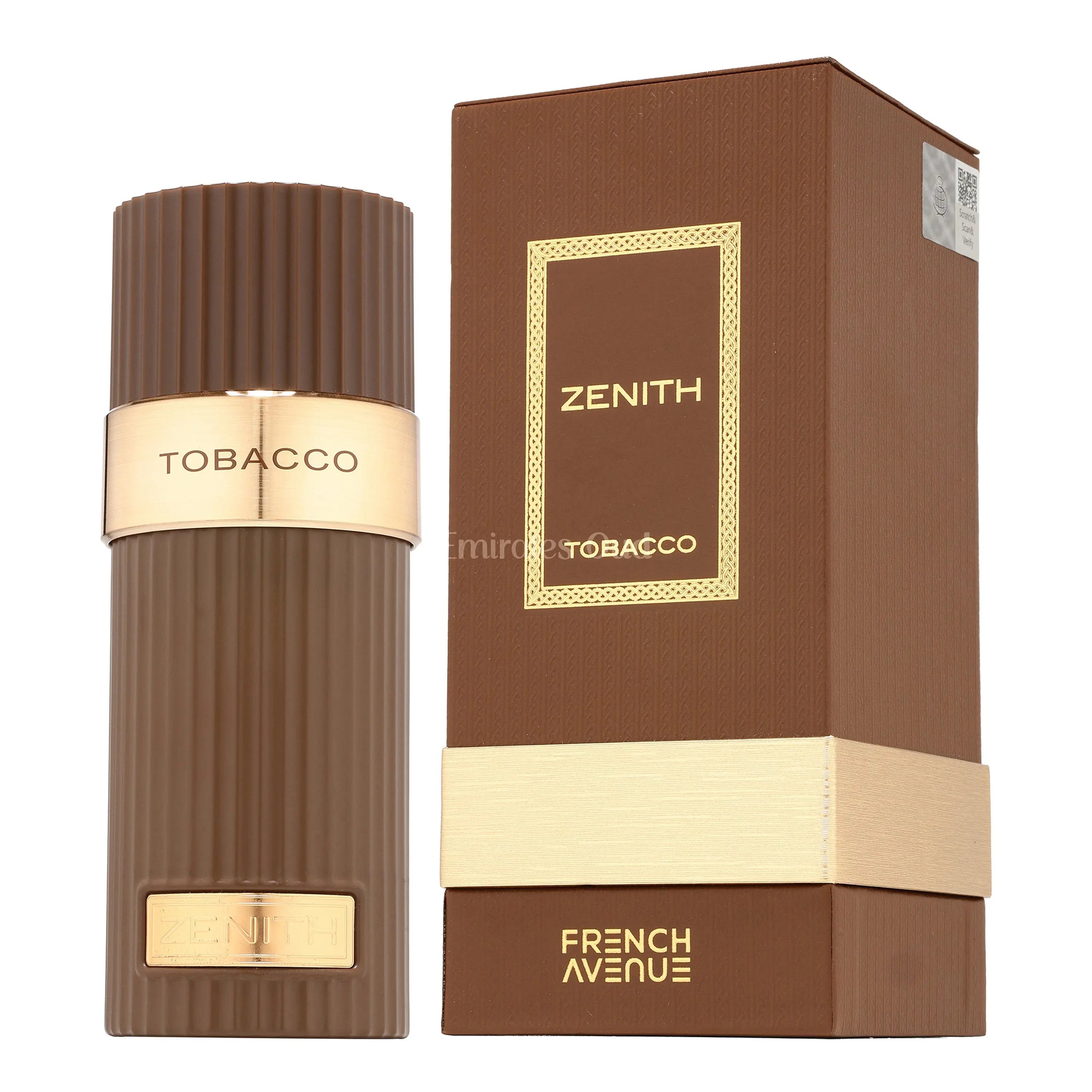 Zenith Tobacco Perfume 100ml EDP French Avenue | ScentSaver Main image