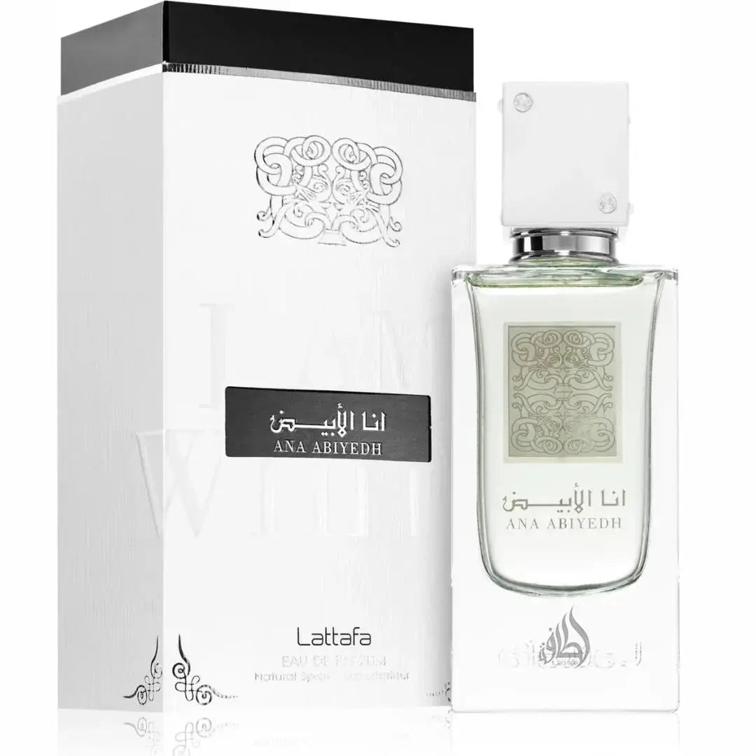 Ana Abiyedh Leather Perfume 60ml EDP Lattafa - ScentSaver Main image