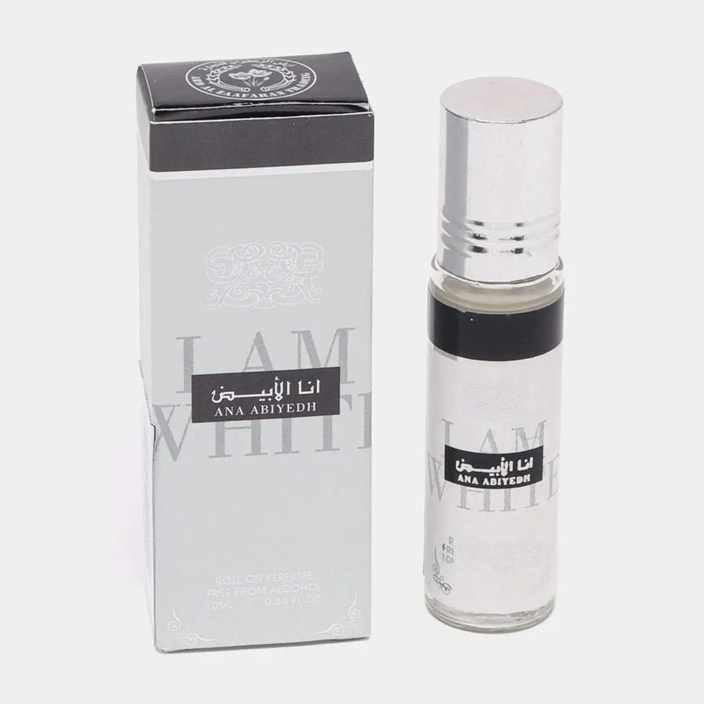 Lattafa Ana Abiyedh Perfume Oil 10ml Ard Al Zaafaran | ScentSaver