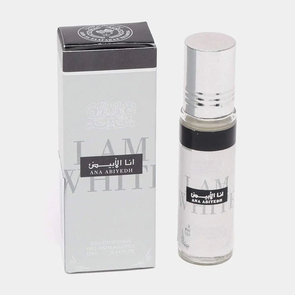 Lattafa Ana Abiyedh Perfume Oil 10ml Ard Al Zaafaran | ScentSaver
