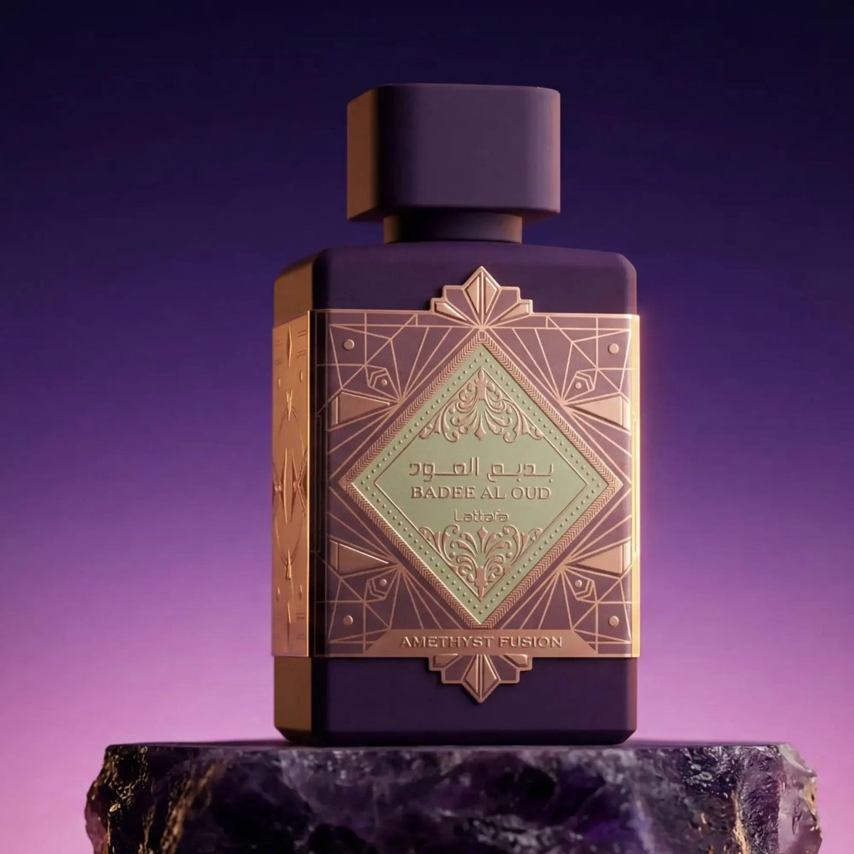 Bade'e Al Oud Amethyst Fusion Perfume 100ml EDP Lattafa - ScentSaver