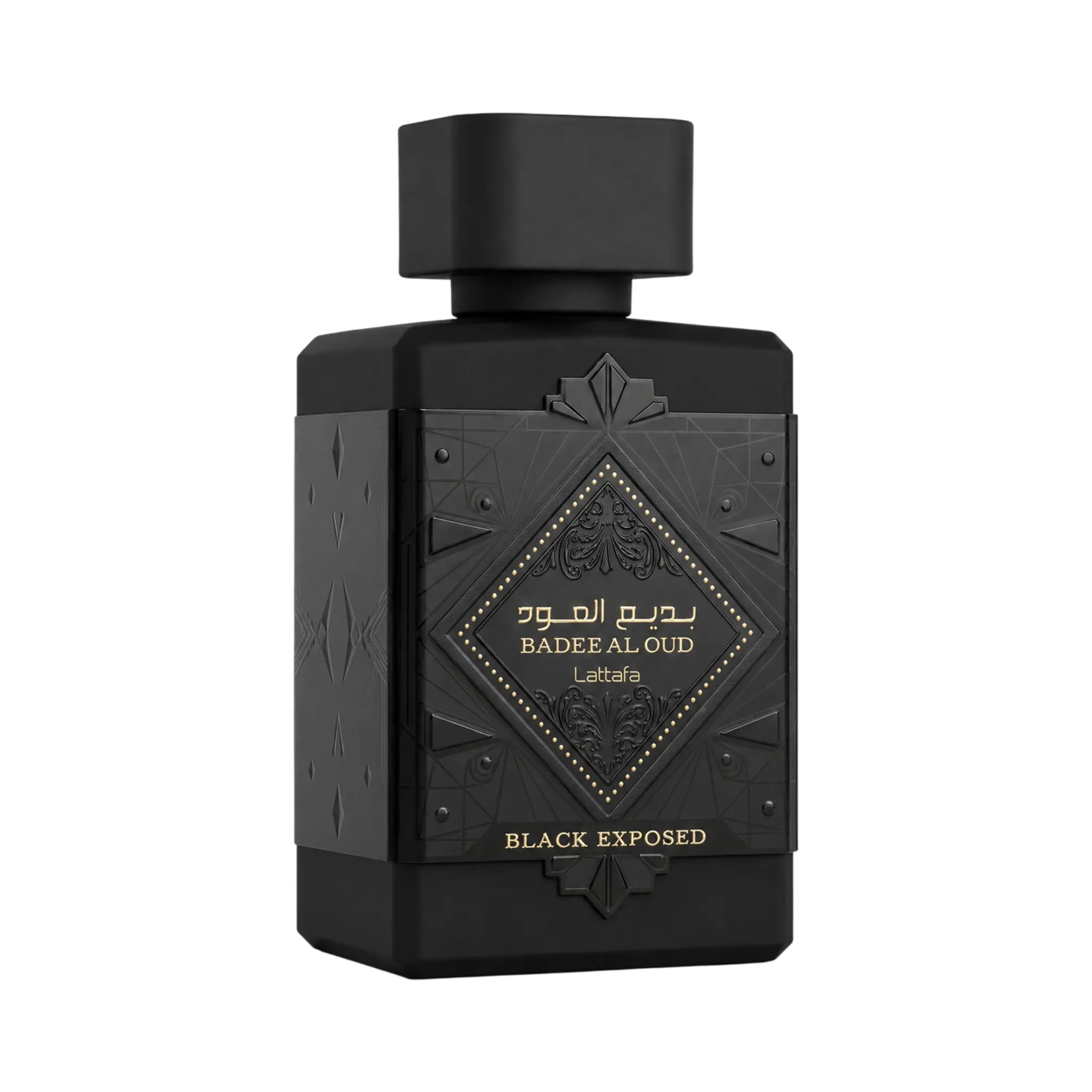 Badee Al Oud Black Exposed Perfume 100ml EDP Lattafa - ScentSaver