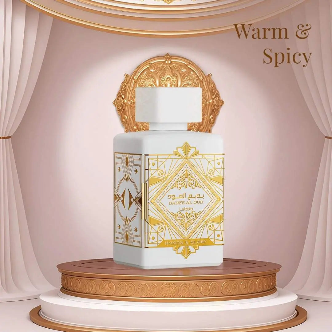 Badee Al Oud Honor & Glory Perfume 100ml EDP Lattafa | ScentSaver
