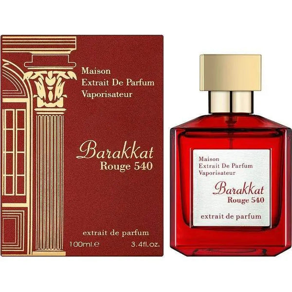 Barakkat Rouge 540 Extrait Perfume 100ml EDP Fragrance World | ScentSaver