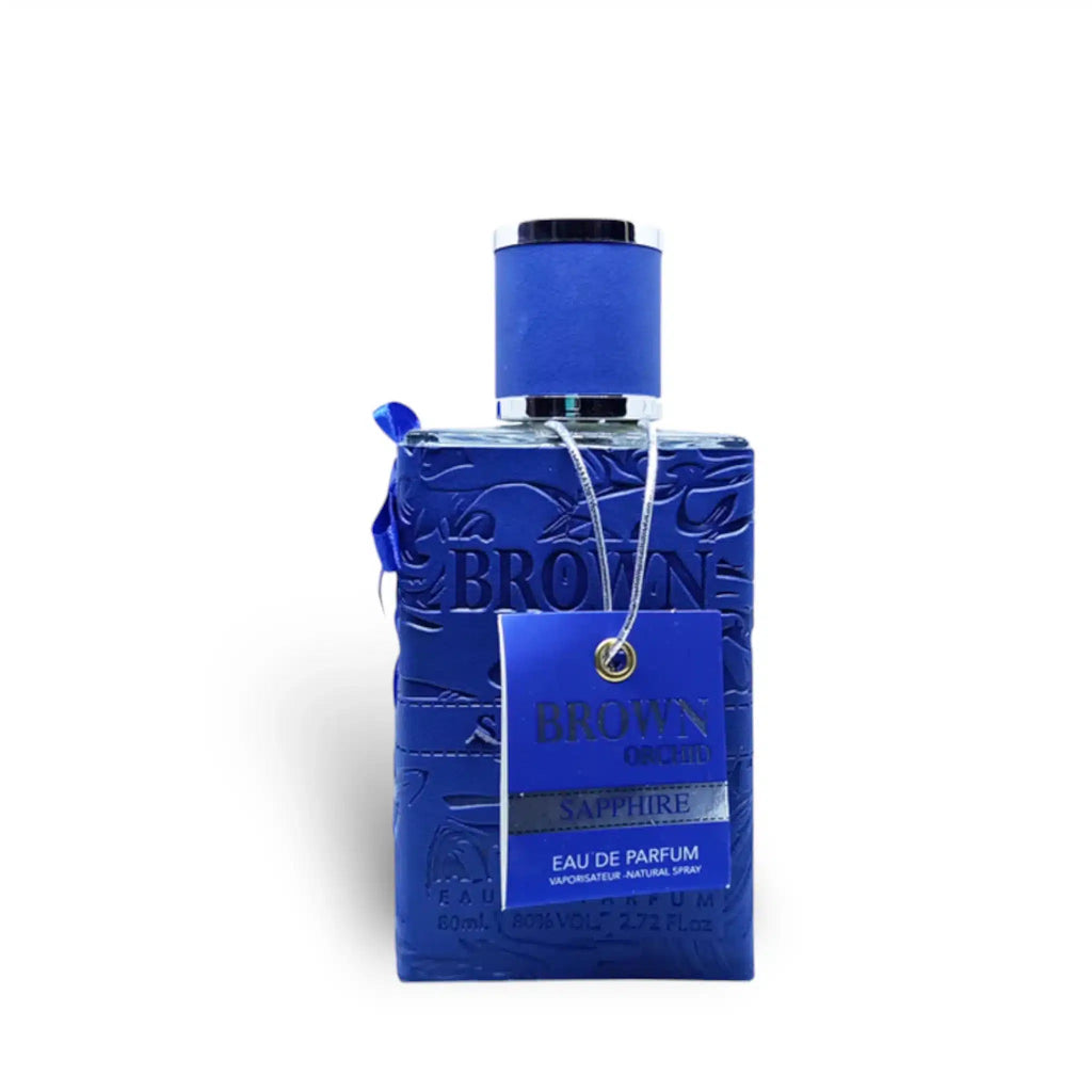 Brown Orchid Sapphire Perfume 80ml EDP Fragrance World - ScentSaver