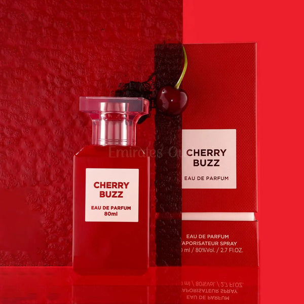 Cherry Buzz Perfume 80ml EDP By Fragrance World - ScentSaver