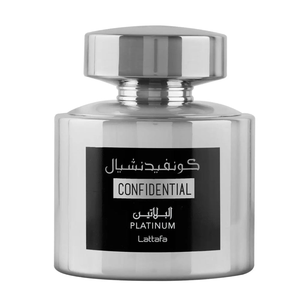 Confidential Platinum Perfume 100ml EDP Lattafa | ScentSaver