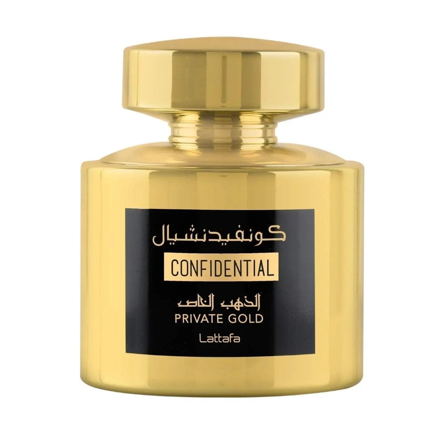 Confidential Private Gold Perfume 100ml EDP Lattafa Secondary image
