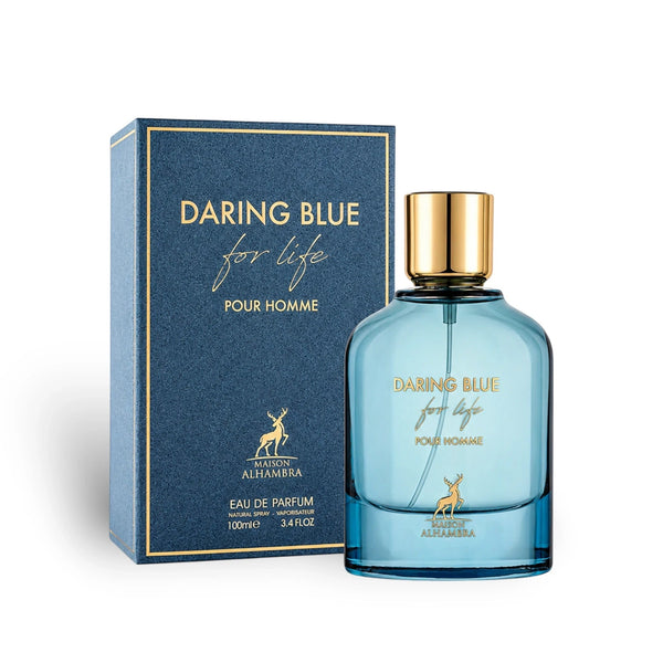 Daring Blue For Life Perfume 100ml EDP Maison Alhambra - ScentSaver