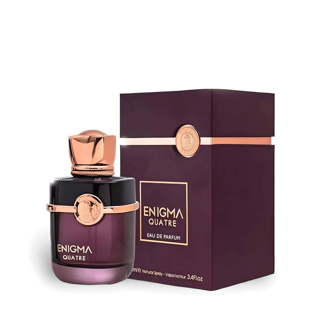 Enigma Quatre Perfume 100ml EDP French Avenue by Fragrance World | ScentSaver