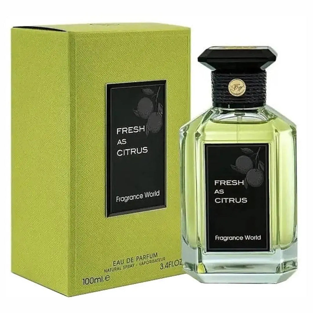 Fresh As Citrus Perfume 100ml EDP Fragrance World | ScentSaver