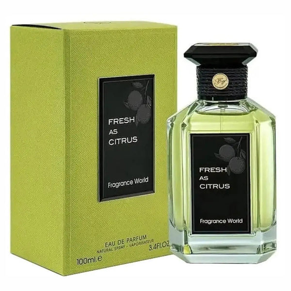 Fresh As Citrus Perfume 100ml EDP Fragrance World | ScentSaver