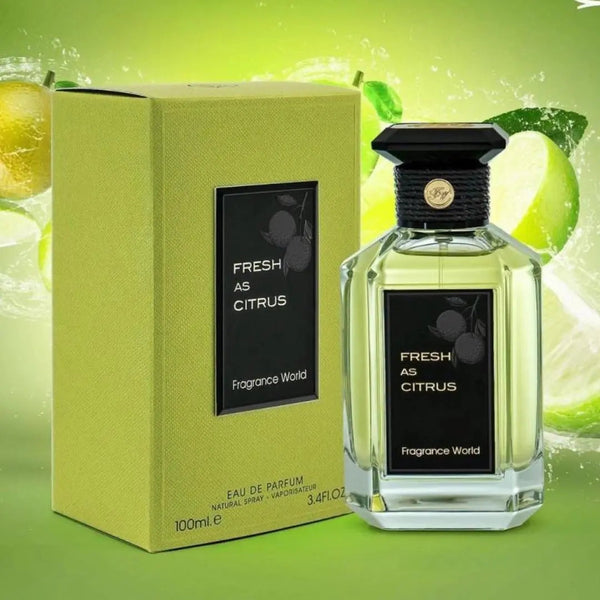 Fresh As Citrus Perfume 100ml EDP Fragrance World | ScentSaver