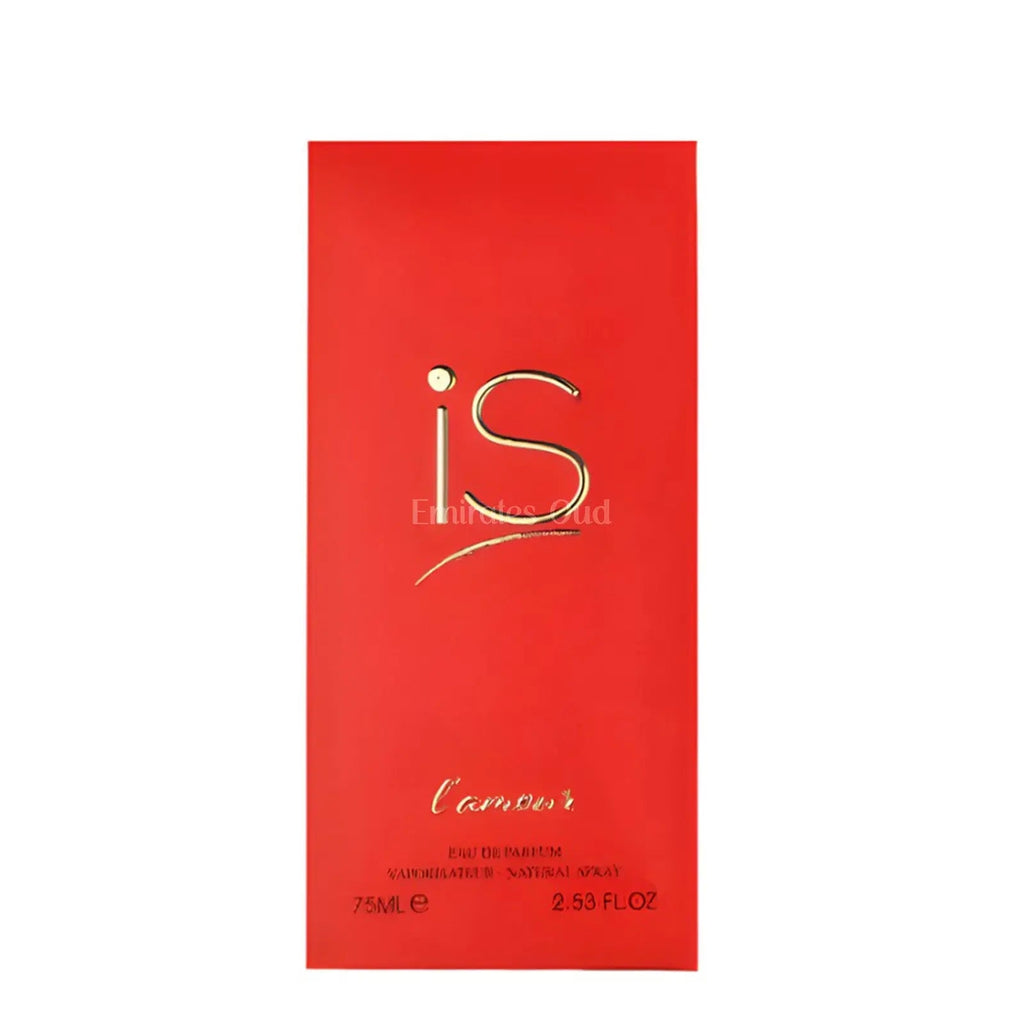 iS L'Amour Perfume 75ml EDP Fragrance World | ScentSaver