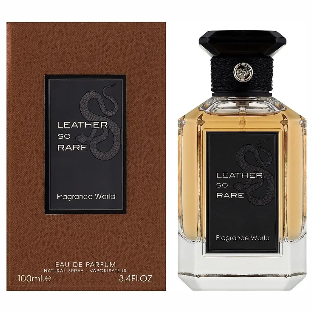 Leather So Rare Perfume 100ml EDP Fragrance World | ScentSaver
