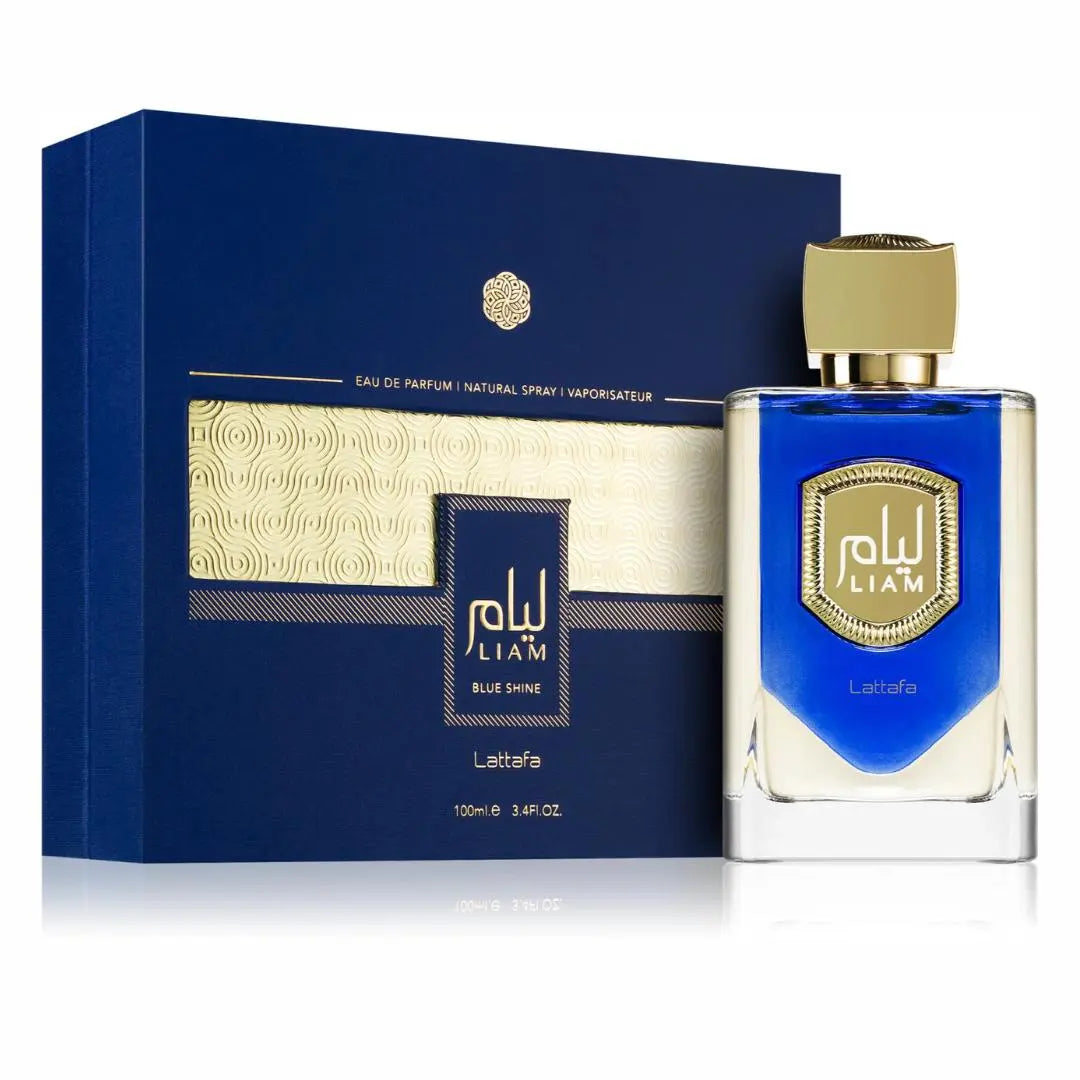 Liam Blue Shine Perfume 100ml EDP Lattafa | ScentSaver