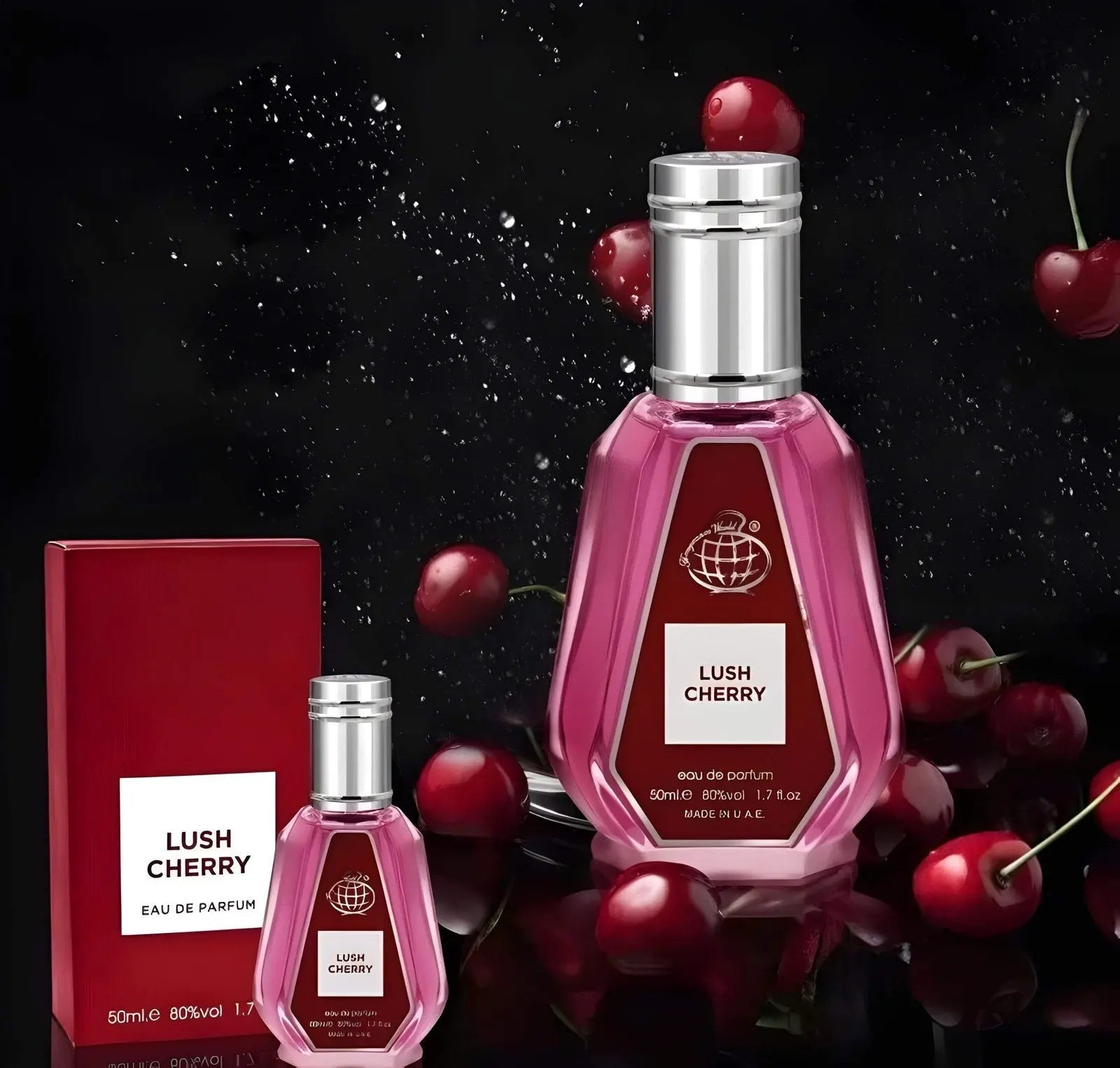 Lush Cherry 50ml EDP Fragrance World | ScentSaver Main image