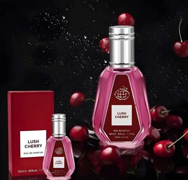 Lush Cherry 50ml EDP Fragrance World | ScentSaver