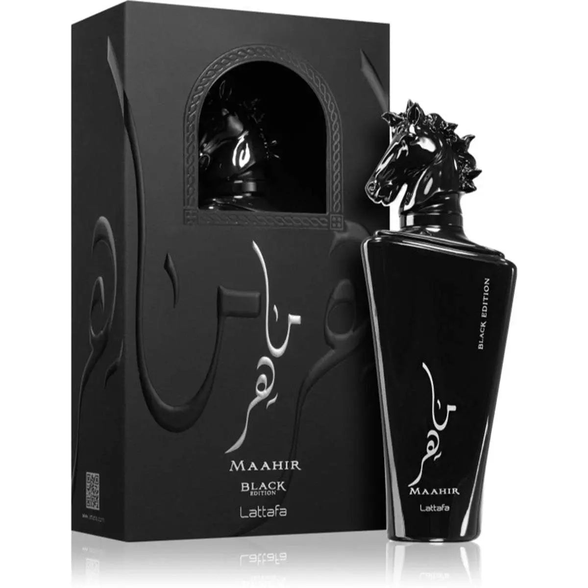 Maahir Black Edition Perfume 100ml EDP Lattafa | ScentSaver