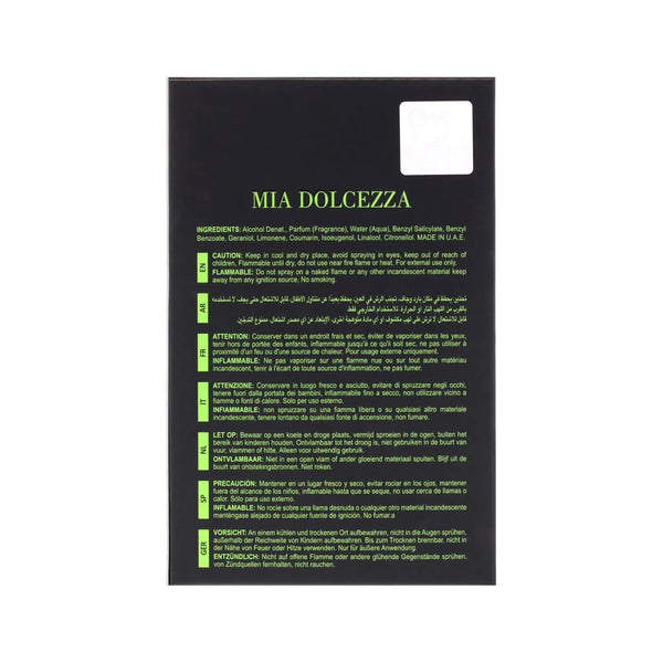 Mia Dolcezza Verde Perfume 100ml EDP Maison Alhambra - ScentSaver