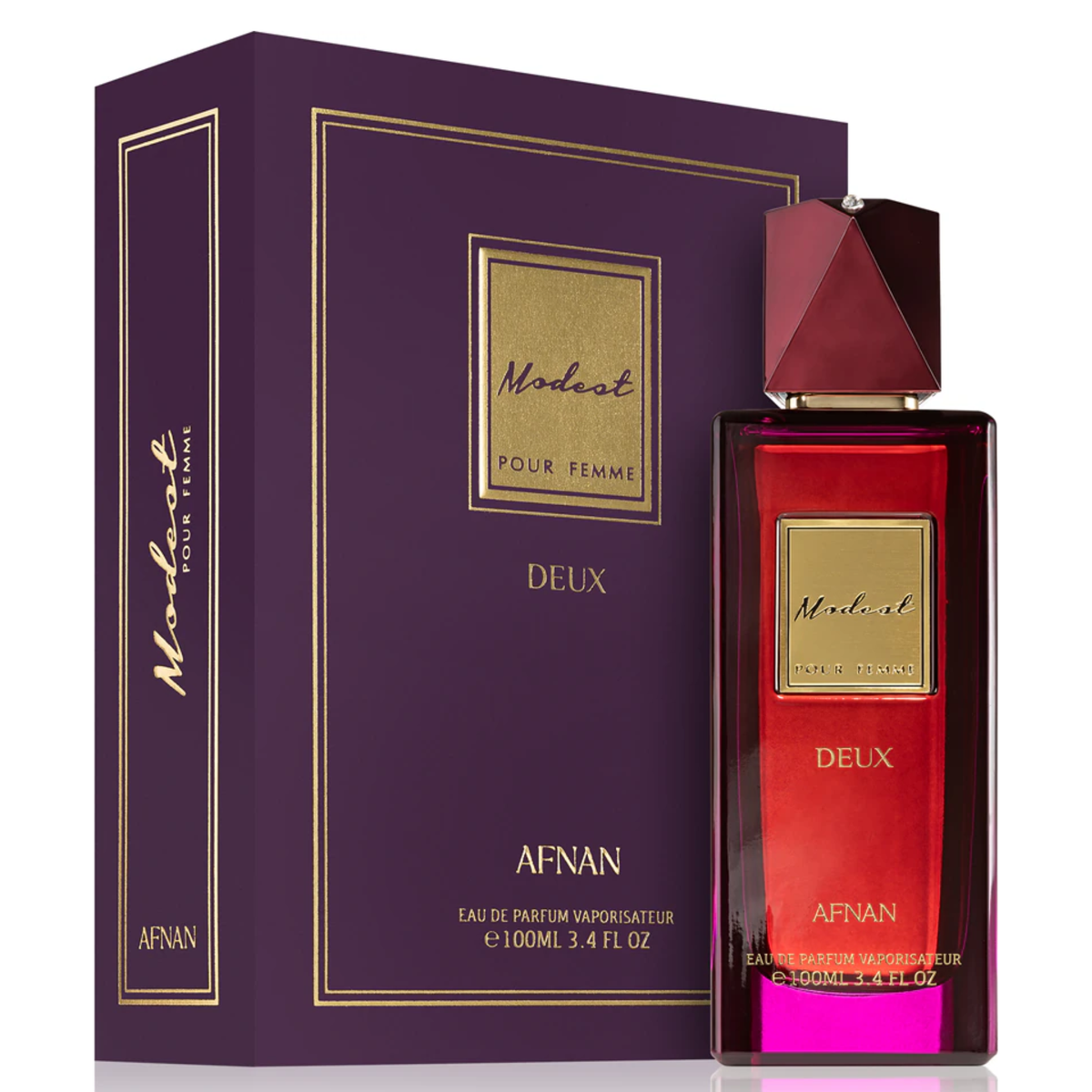 Modest Deux Perfume 100ml EDP Afnan - ScentSaver Main image