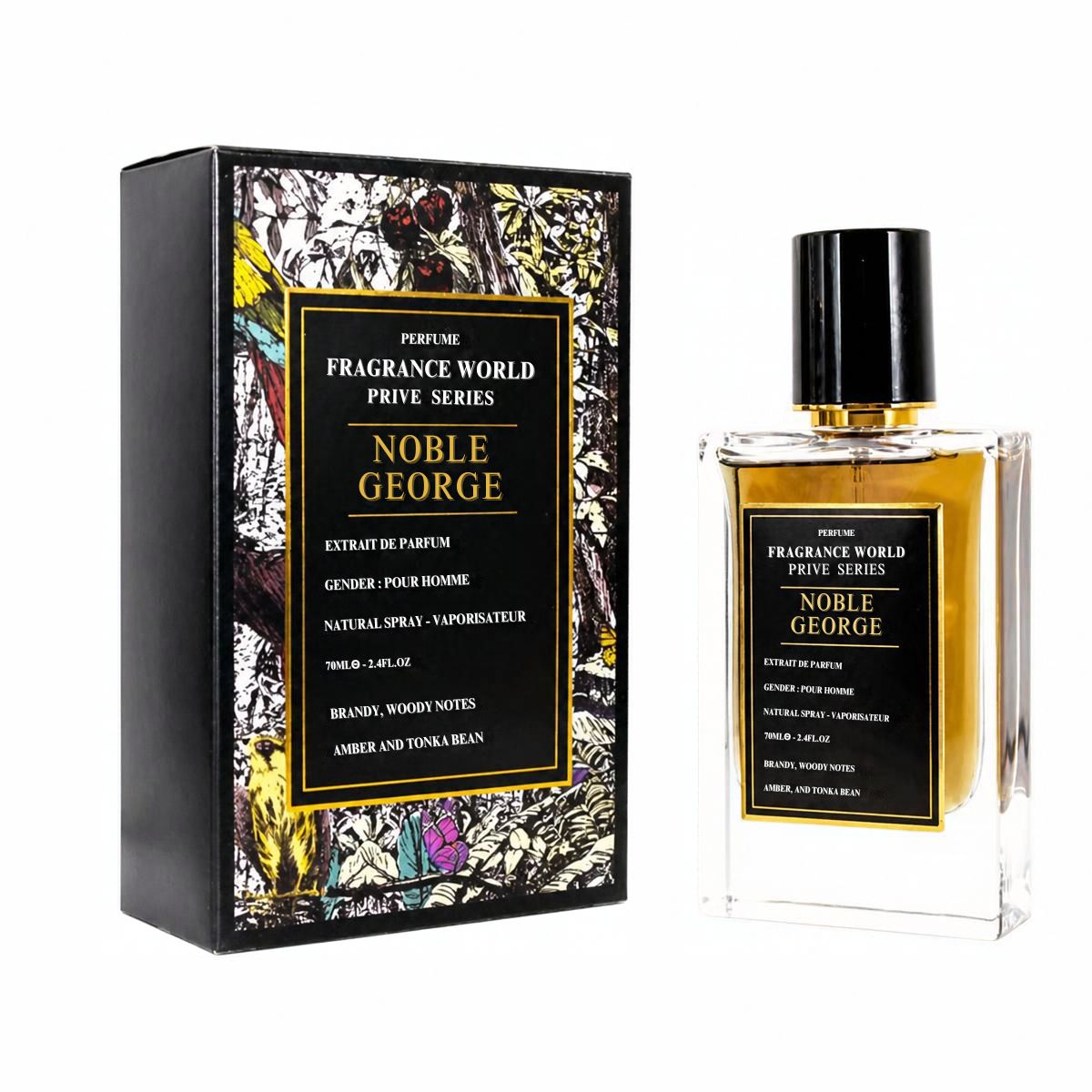 Noble George Extrait De Parfum 80ml Prive Series Fragrance World - ScentSaver Main image