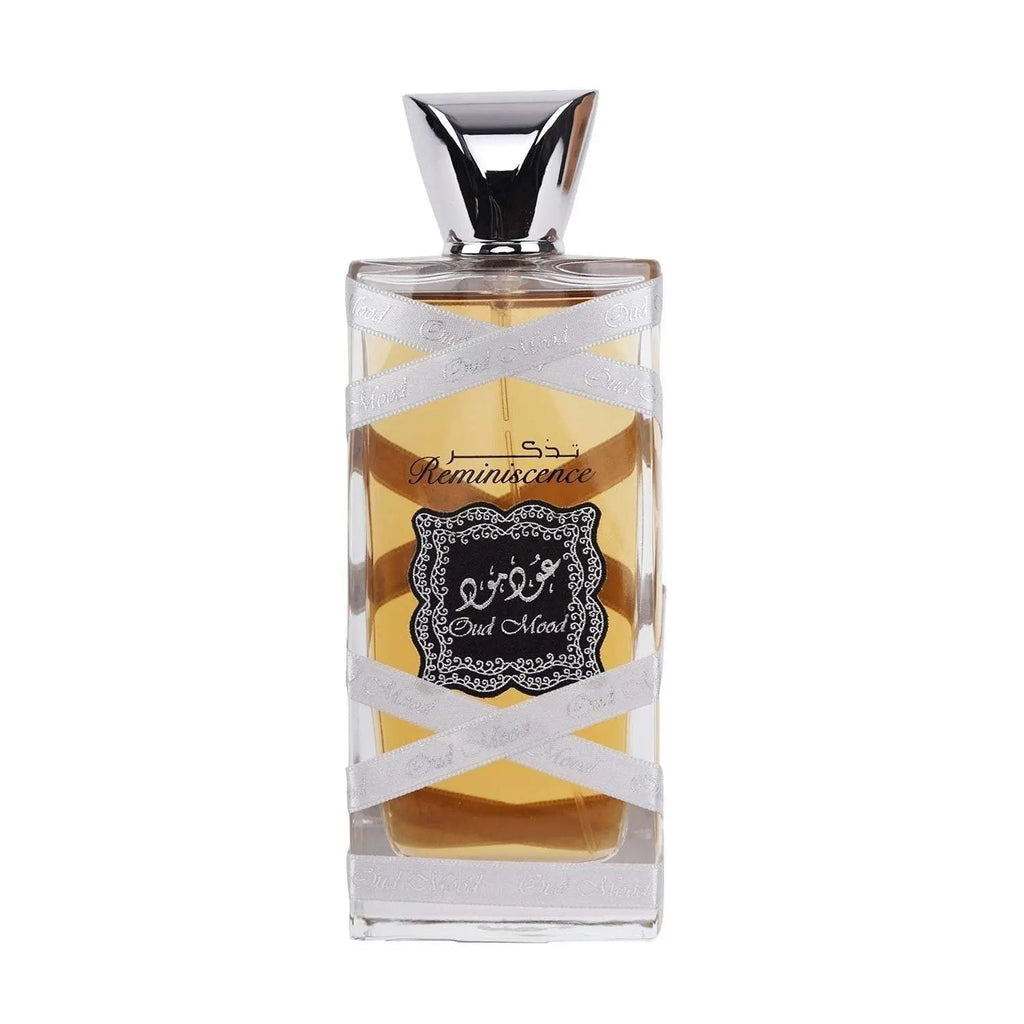 Oud Mood Reminiscence Silver Perfume 100ml EDP Lattafa | ScentSaver