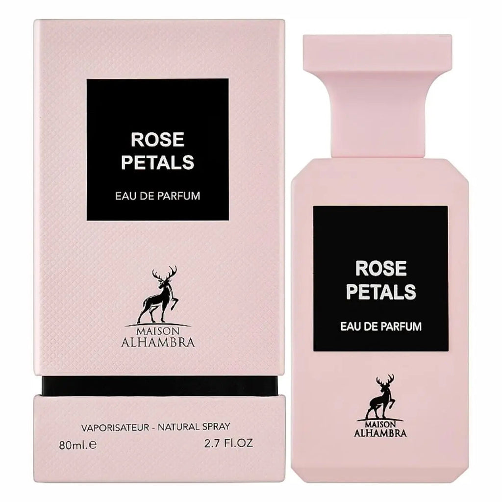 Rose Petals Perfume 80ml EDP Maison Alhambra - ScentSaver