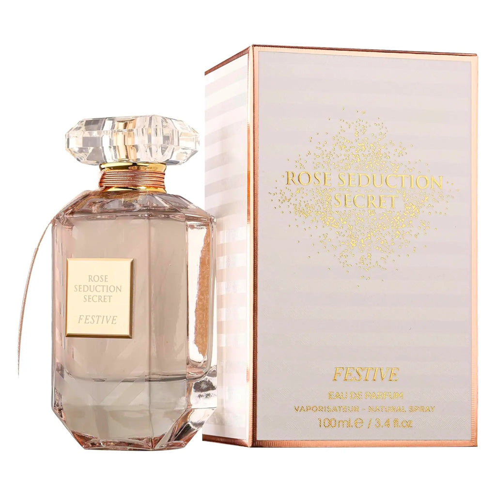Rose Seduction Secret Festive Perfume 100ml EDP Fragrance World - ScentSaver