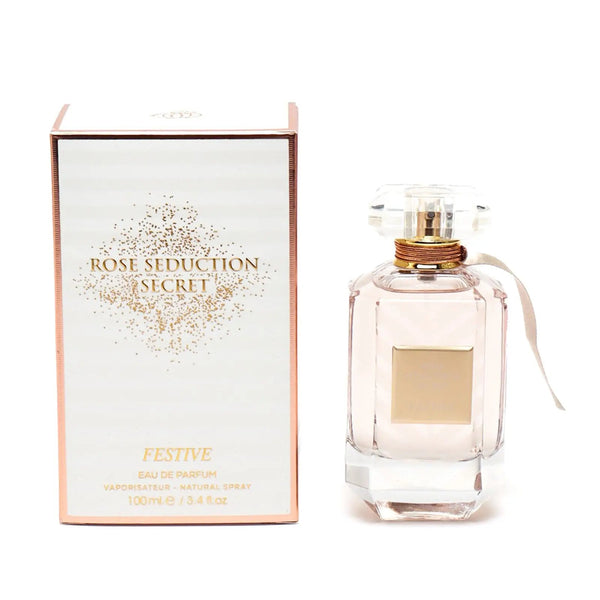 Rose Seduction Secret Festive Perfume 100ml EDP Fragrance World - ScentSaver