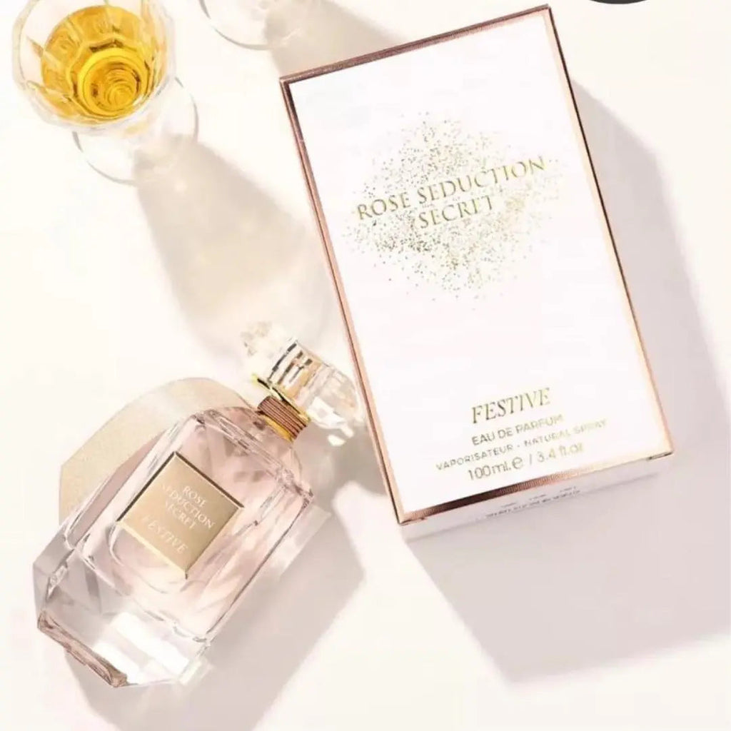 Rose Seduction Secret Festive Perfume 100ml EDP Fragrance World - ScentSaver